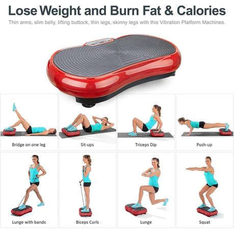 Vibrating Plate Machine Whole Body Vibration Machine For Home Training
