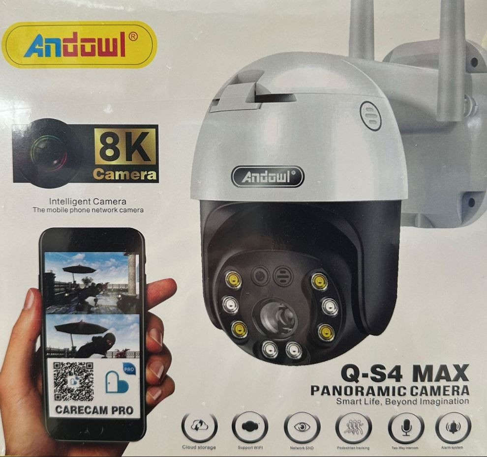 Andowl Wireless Wi-Fi Panoramic Smart & Security Camera