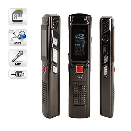 4GB USB Digital Voice Recorder with MP3 Function