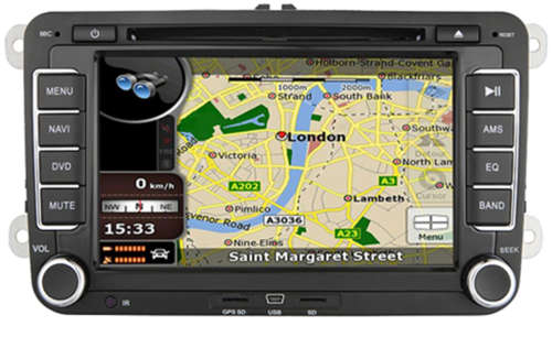 VW Double Din Car DVD Player - GPS \ BT \ TV \ VOLKSWAGEN GOLF \ iPod