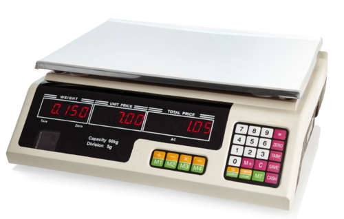 60kg Digital Price computing scale - Kitchen and industrial use w/ new LED display