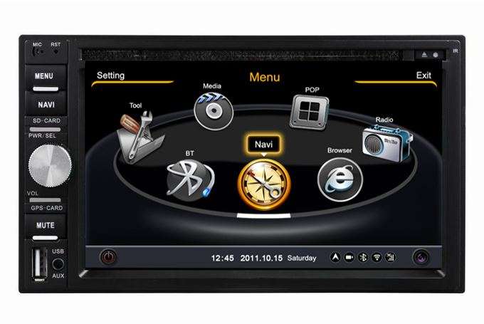 Universal Double Din Car DVD Player with Android Tablet System, GPS, WiFi, 3G, TV, Bluetooth, 2 Din