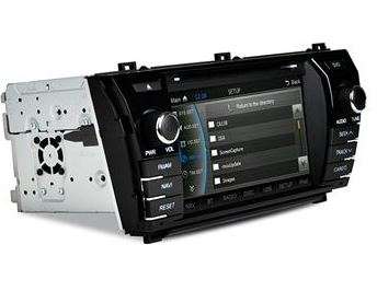 Toyota Corolla 2014 Double Din Car DVD Player - GPS \ BT \ TV \  iPod