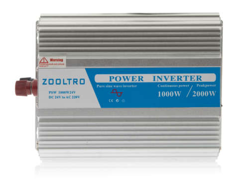 1000W Pure Sine Wave Power Inverter (DC TO AC) 2000w Peak Power (12/24v)
