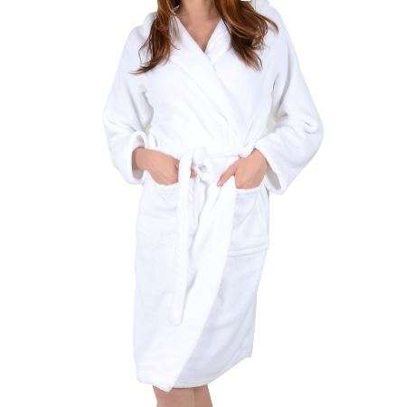 Luxury Adult Coral Fleece Bathrobe Gown