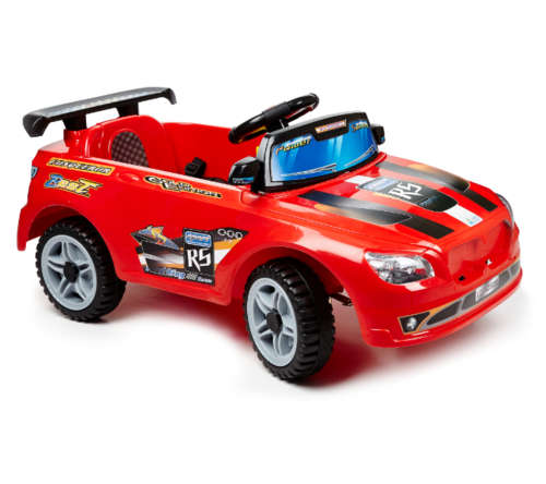 Battery Powered Ride-on Race Car (Yellow, Blue and Red available) + Remote Controlled