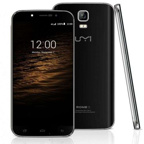 Umi Rome X Smart Cellphone 5.5 inch HD, Android, Quad Core  - Black