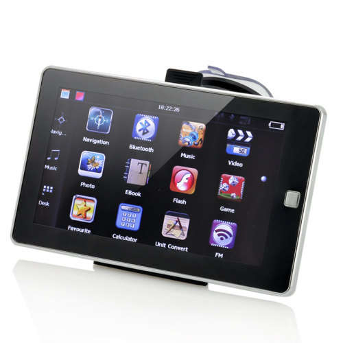 7 inch GPS Navigator w/ Bluetooth and South African iGo Maps Built In