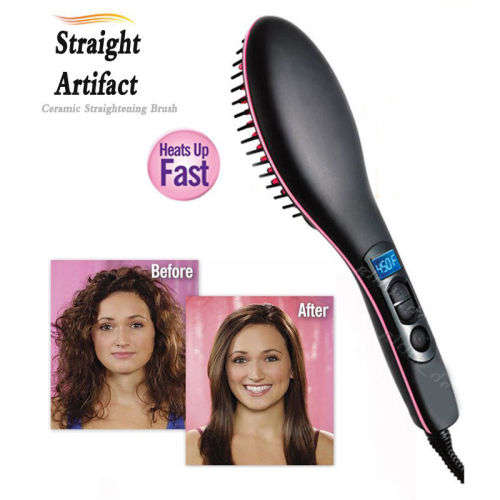 Straight Artifact Ceramic Straightening Hair Brush