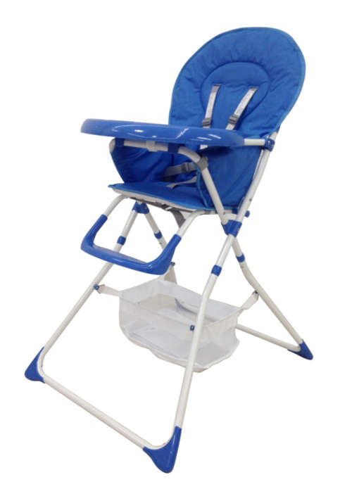 Feeding Baby High Chair (Three Position Adjustable Footrest) Blue, Green and Orange Available