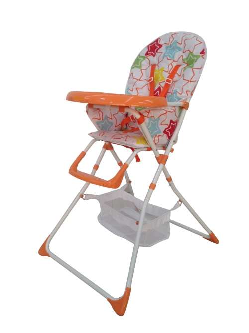 Feeding Baby High Chair (Three Position Adjustable Footrest) Blue, Green and Orange Available