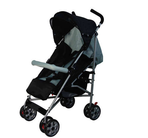 Baby Stroller Pram with 4-Position Backrest Adjustment
