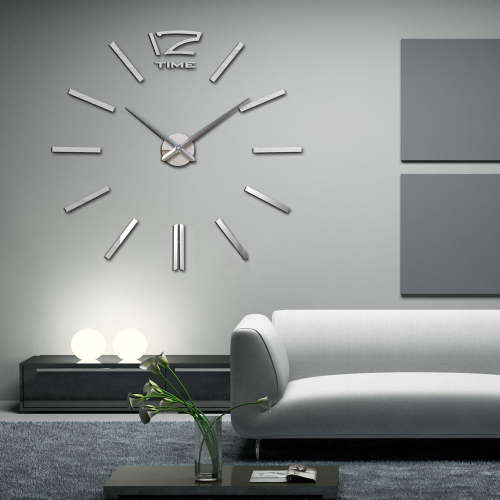 Modern DIY Large 3D Wall Clock