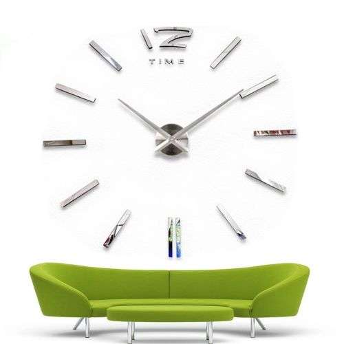 Modern DIY Large 3D Wall Clock