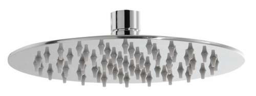 Nevenoe Superslim Stainless Steel Rainfall Shower Head (Round) 30cm / 12 Inch