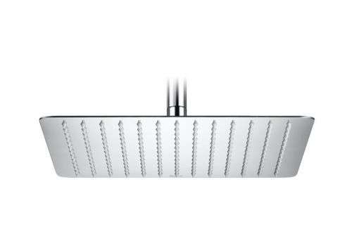 Superslim Stainless Steel Rainfall Shower Head (Square) 20cm / 8 Inch