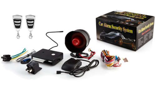 Universal Car Alarm Security System w/ 2 Remotes