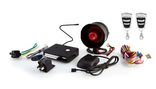Universal Car Alarm Security System w/ 2 Remotes