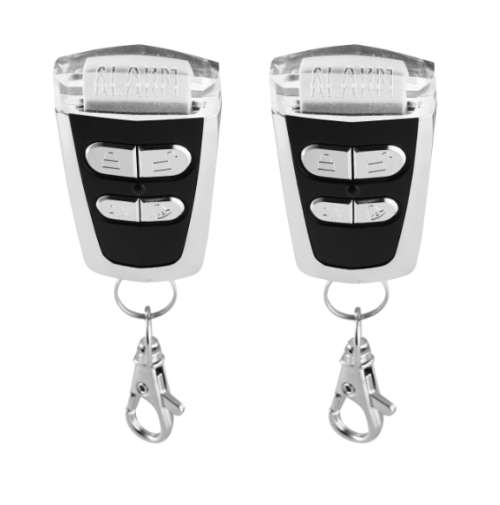 Universal Car Alarm Security System w/ 2 Remotes