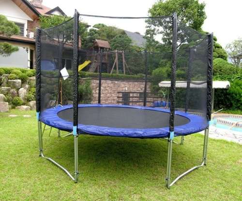 Trampoline with Safety Net Enclosure