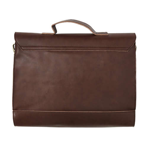 Hazlo PU Leather Laptop Briefcase Carry Bag (Black and Brown Available)