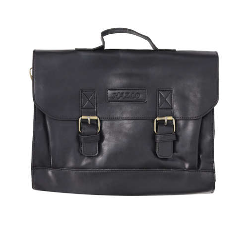 Hazlo PU Leather Laptop Briefcase Carry Bag (Black and Brown Available)