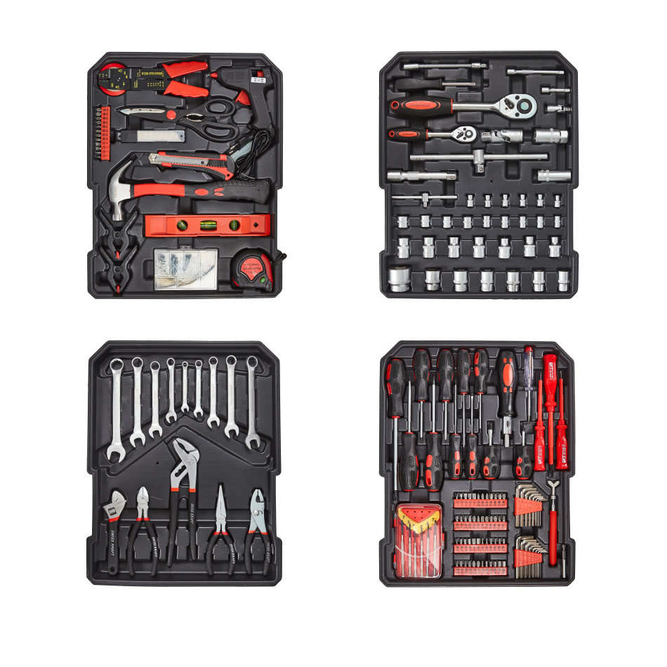 488 piece Professional Aluminum Tool Case Box on Wheels