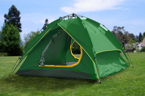 Hazlo 4 Person Double Layer Camping Tent