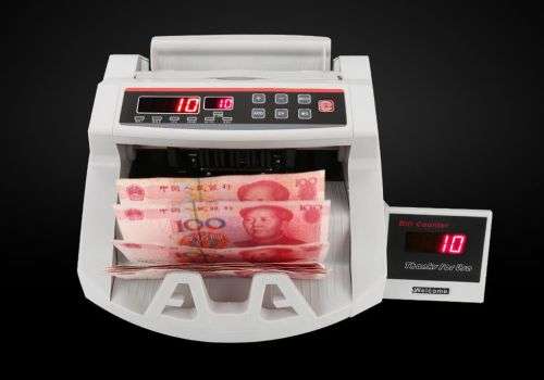 Automatic Money / Bill counter with Counterfeit Detection