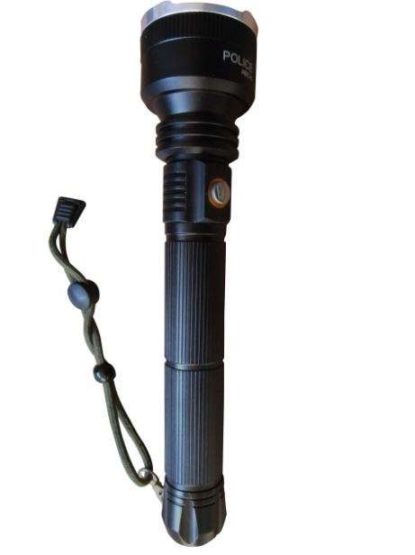 Rechargeable Digital LED Light Flashlight Torch Police