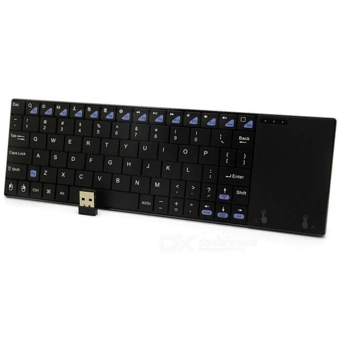 MINIX NEO K2 Wireless Keyboard and Touchpad Mouse (Smart TV Box PCs Windows OS)