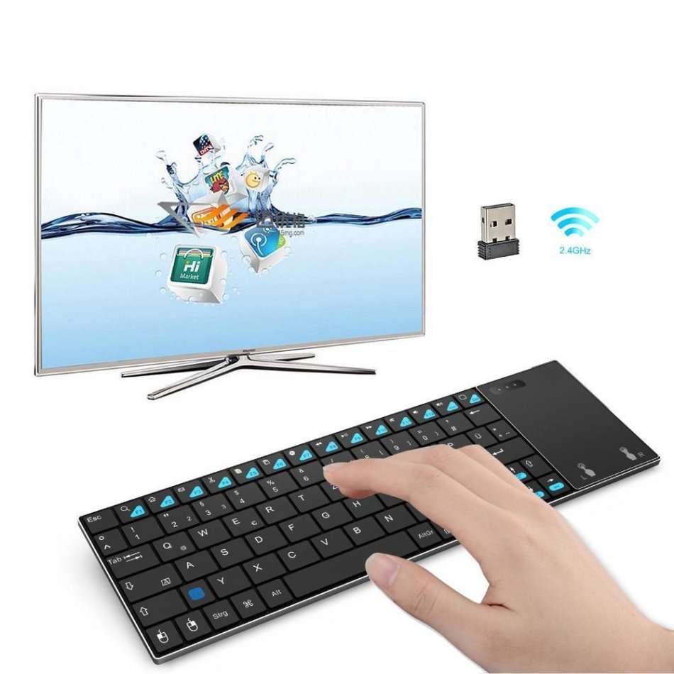 MINIX NEO K2 Wireless Keyboard and Touchpad Mouse (Smart TV Box PCs Windows OS)