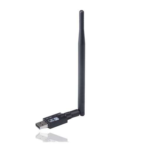 Nevenoe 300Mbps USB WiFi Wireless Adapter Receiver with Antenna