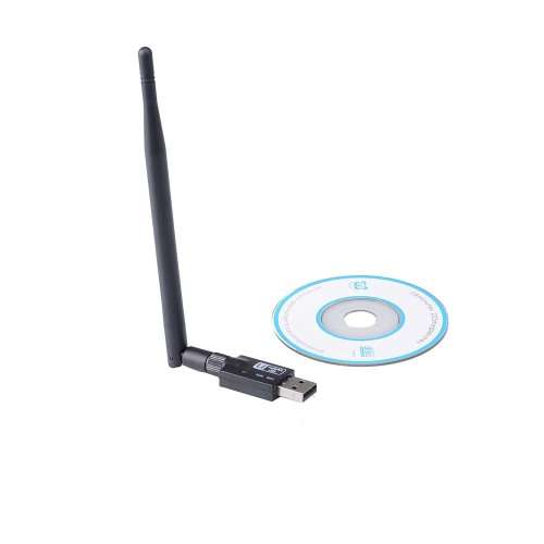 Nevenoe 300Mbps USB WiFi Wireless Adapter Receiver with Antenna