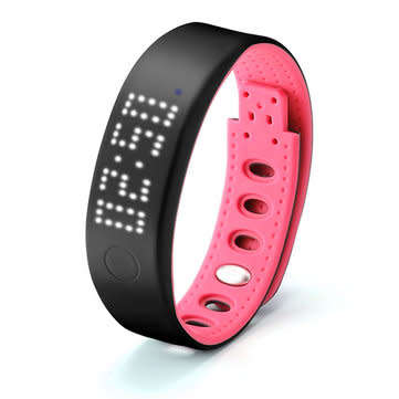 LED Smart Bracelet with Bluetooth Call Reminder Pedometer Calorie Sleep Monitor