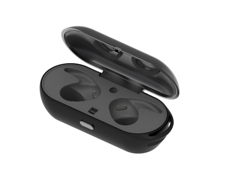 True Wireless Bluetooth Sports Stereo Earbuds Mini In-Ear Headsets w/ Mic (Pair of 2)