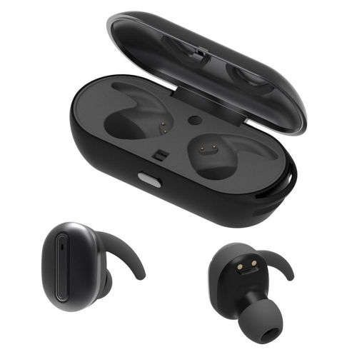 True Wireless Bluetooth Sports Stereo Earbuds Mini In-Ear Headsets w/ Mic (Pair of 2)