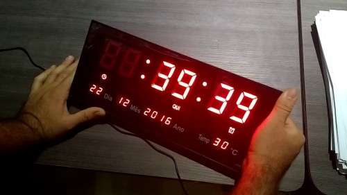 Large Display Digital LED Clock