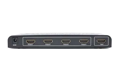 1x4 Full HD 4 Ports HDMI Splitter Signal Distributor 1 in 4 Out with 1080P -  [Second Hand]