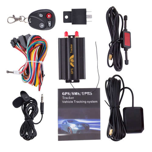 Vehicle GPS Tracker (Real time Car Tracking Device) with Remote Control