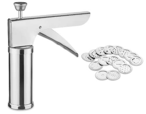 Classic Stainless Steel Cookie Pasta Kitchen Press