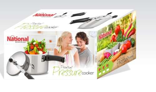 8L Hard Anodized Aluminium Pressure Cooker (8 Litre) Inner Lid