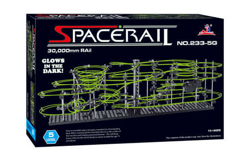 Space Rail Set Level 5 - Glow in the Dark (SpaceRail) 30,000mm Rail