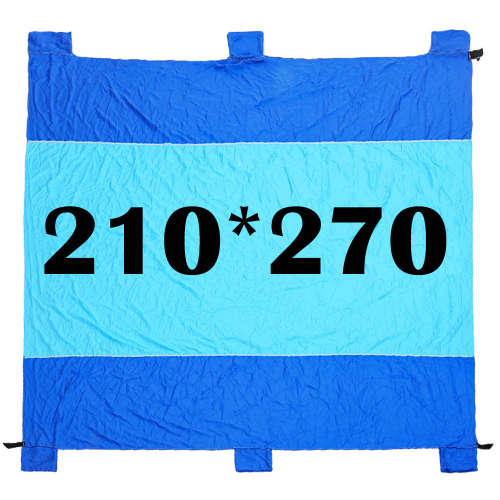Waterproof Camping Shelter Beach Picnic Groundsheet Blanket  Mat (2.7M x 2.1M)