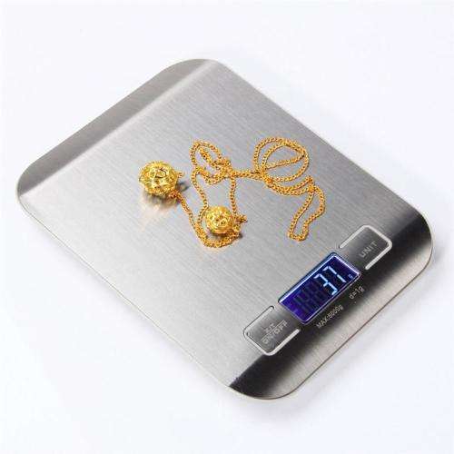 Digital Stainless Steel Kitchen Scale - 5KG/1G