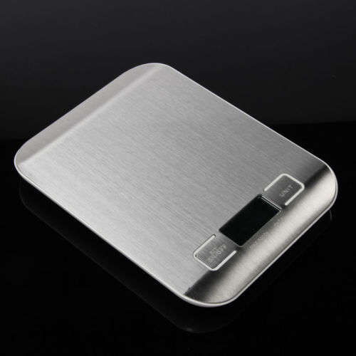 Digital Stainless Steel Kitchen Scale - 5KG/1G