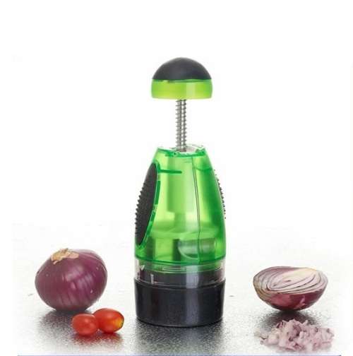 Manual Onion Chopper Vegetable Garlic Slap Chop Slicer Cutter Dicer