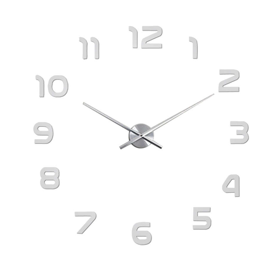 Modern DIY Large 3D Wall Clock