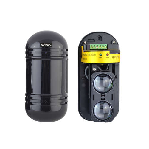Névenoé Outdoor Infrared Dual Photoelectric Beam Motion Sensor Detector Passive
