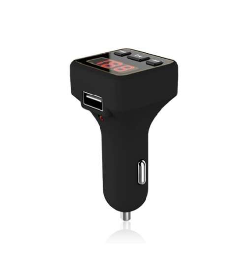 Wireless Audio Receiver MP3 Adapter with FM Transmitter and Charge Function